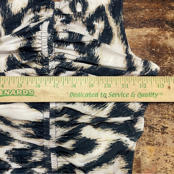 NEW MARIA CHER moreno mich midi dress in ethnic ecru XS - Picture 7 of 10